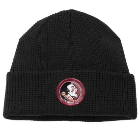 Columbia Seminole Logo Gridiron Beanie - Black