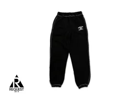 Contrast Stitch Athletic Sweatpants "Charcoal Grey"