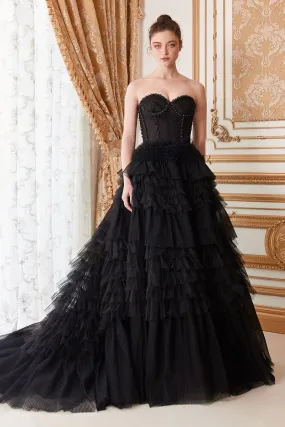 CORSET PRINCESSA TULLE BALL GOWN CDA1017