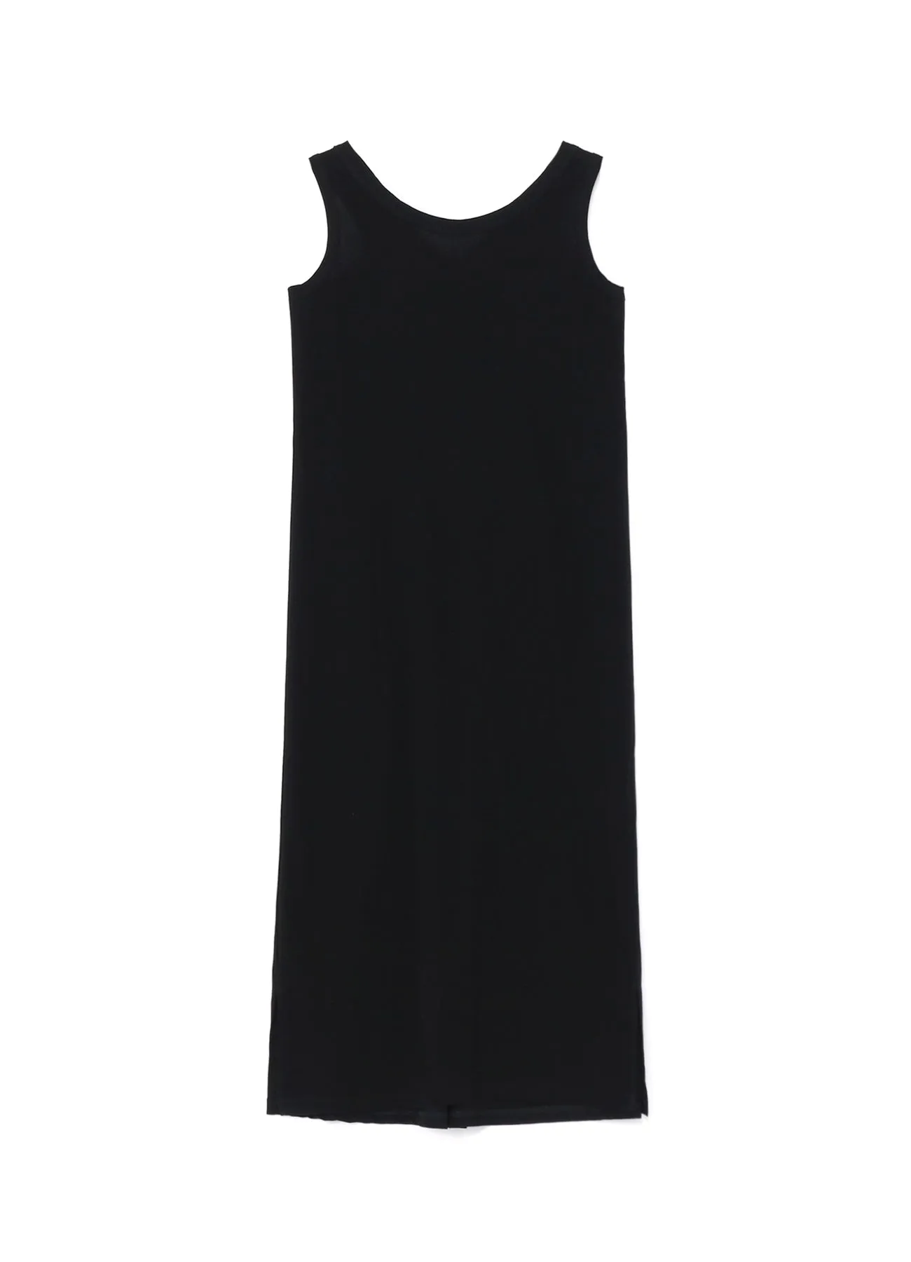 COTTON SINGLE JERSEY collections BUTTON DETAIL DRESS