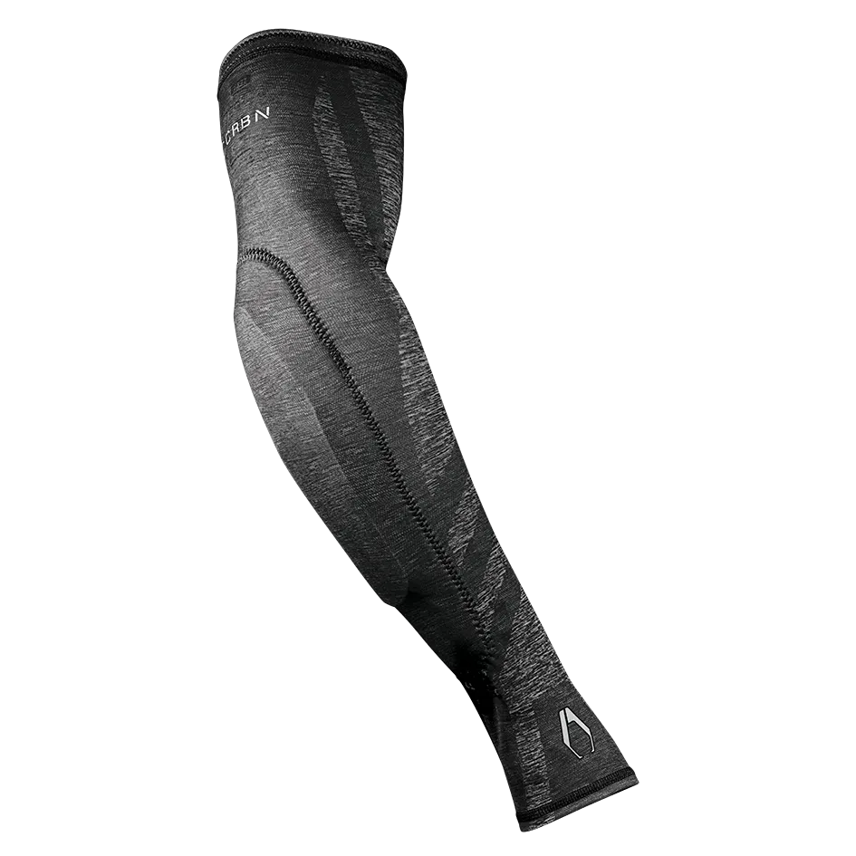 CRBN Carbon Paintball SC Elbow Sleeves Pads - Grey Heather
