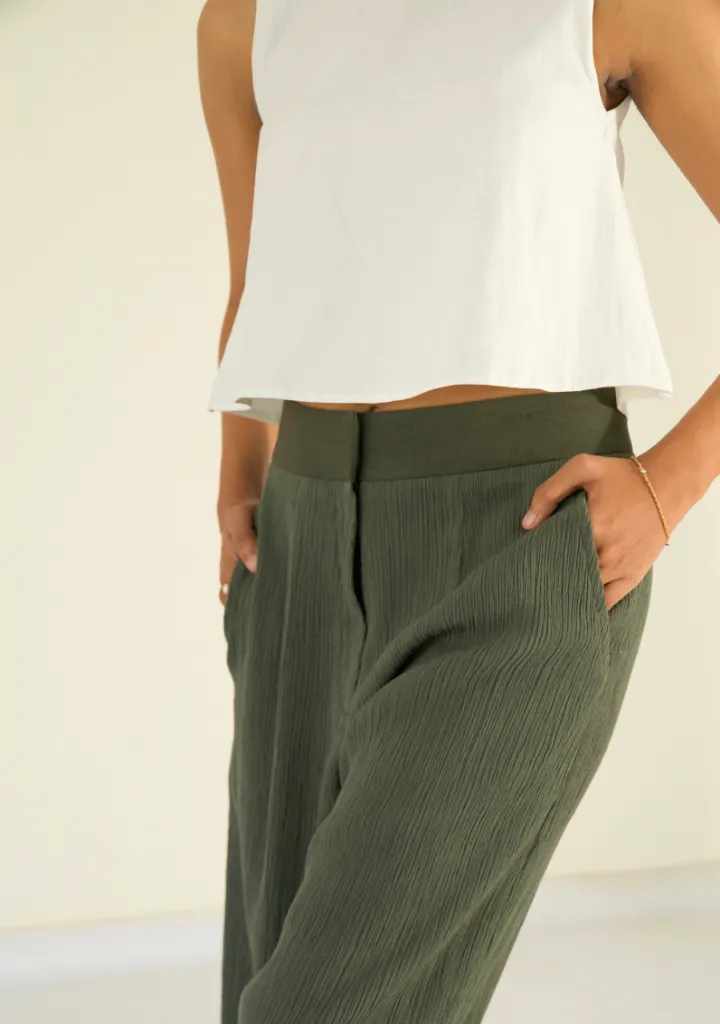 Crinkle Pants