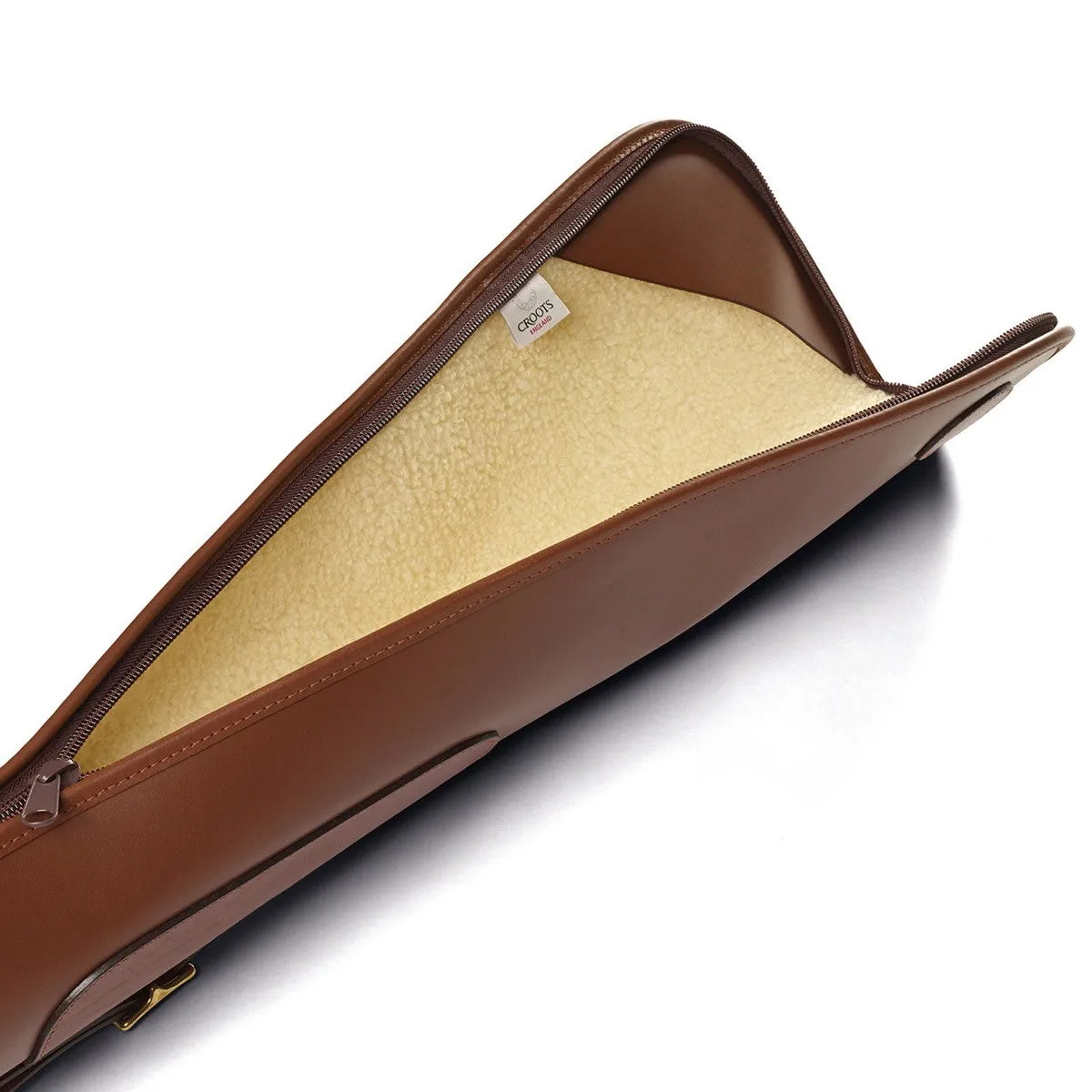 Croots Byland Leather Shotgun Slip with Zip