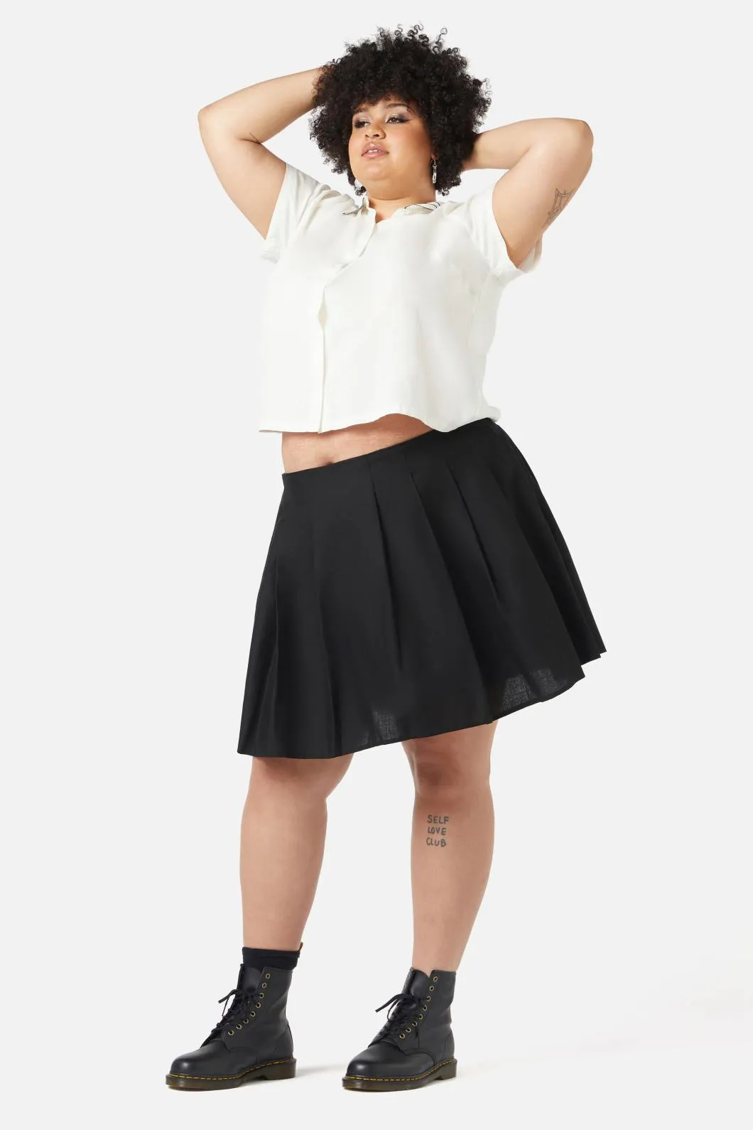 Curve Basic Starlight Pleated Skirt