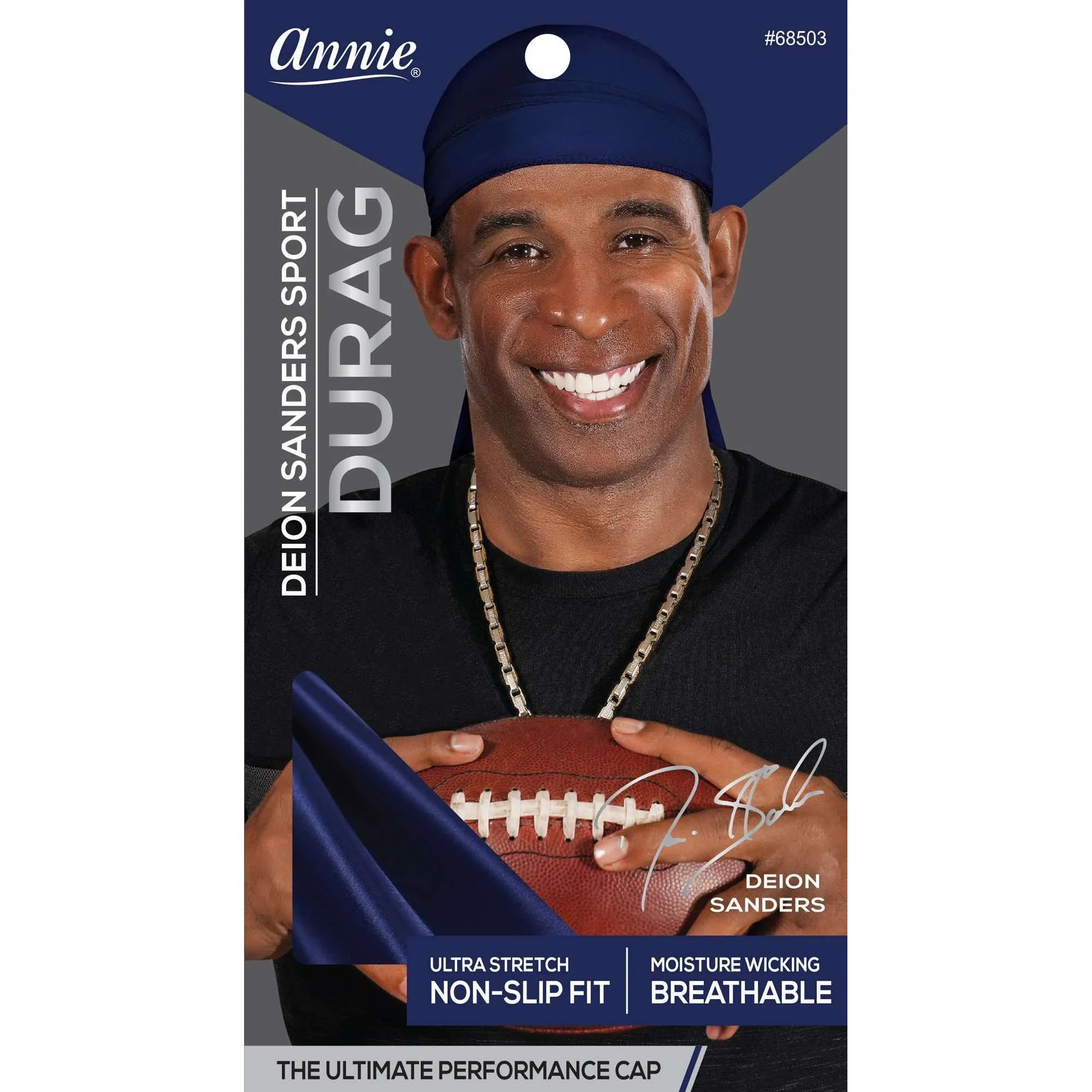 Deion Sanders Sport Durag Blue