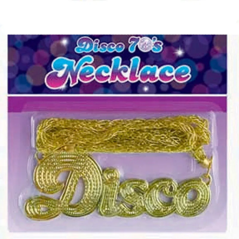 Disco Fever 70's Necklace Each