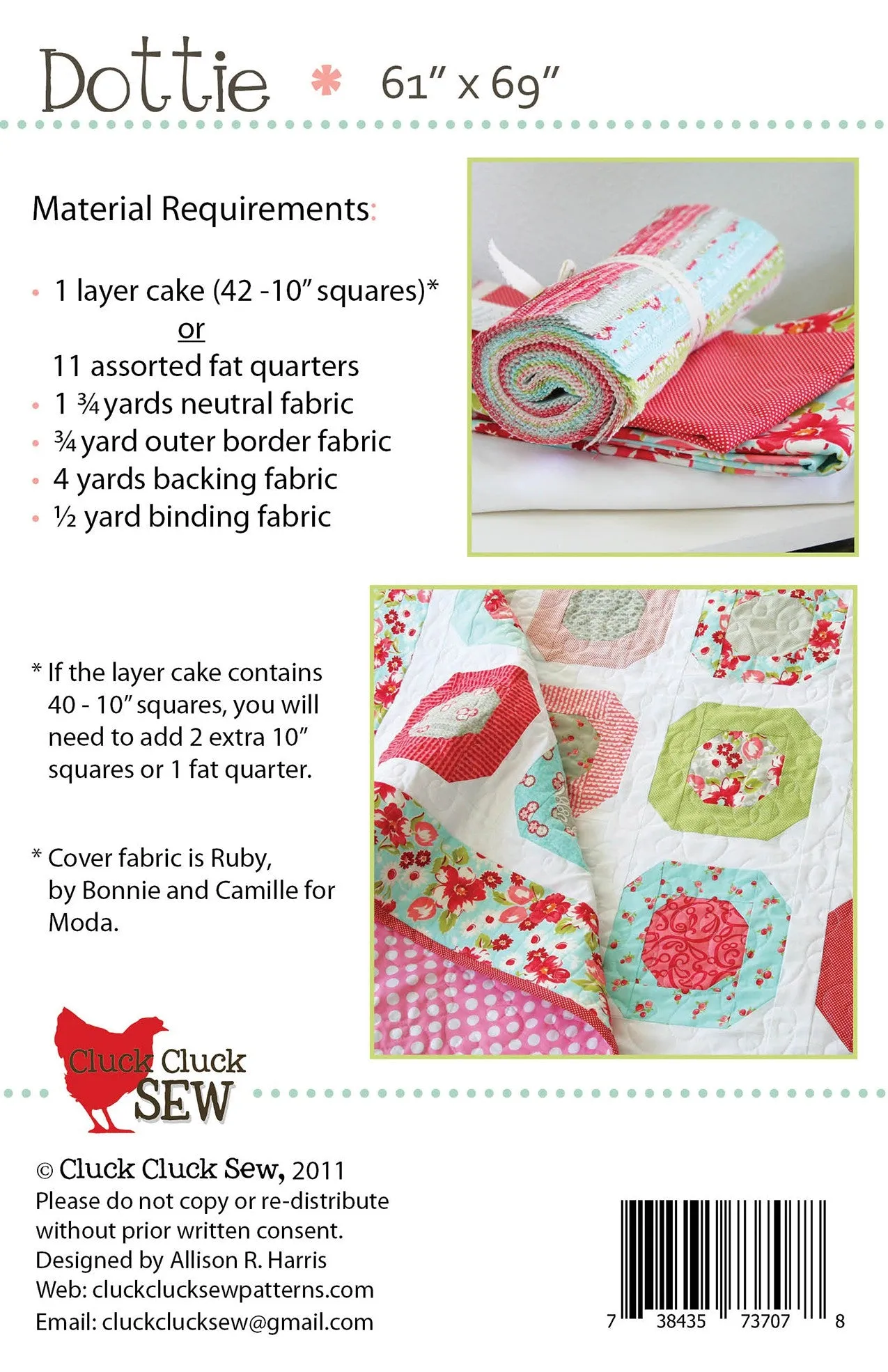 Dottie Quilt Pattern