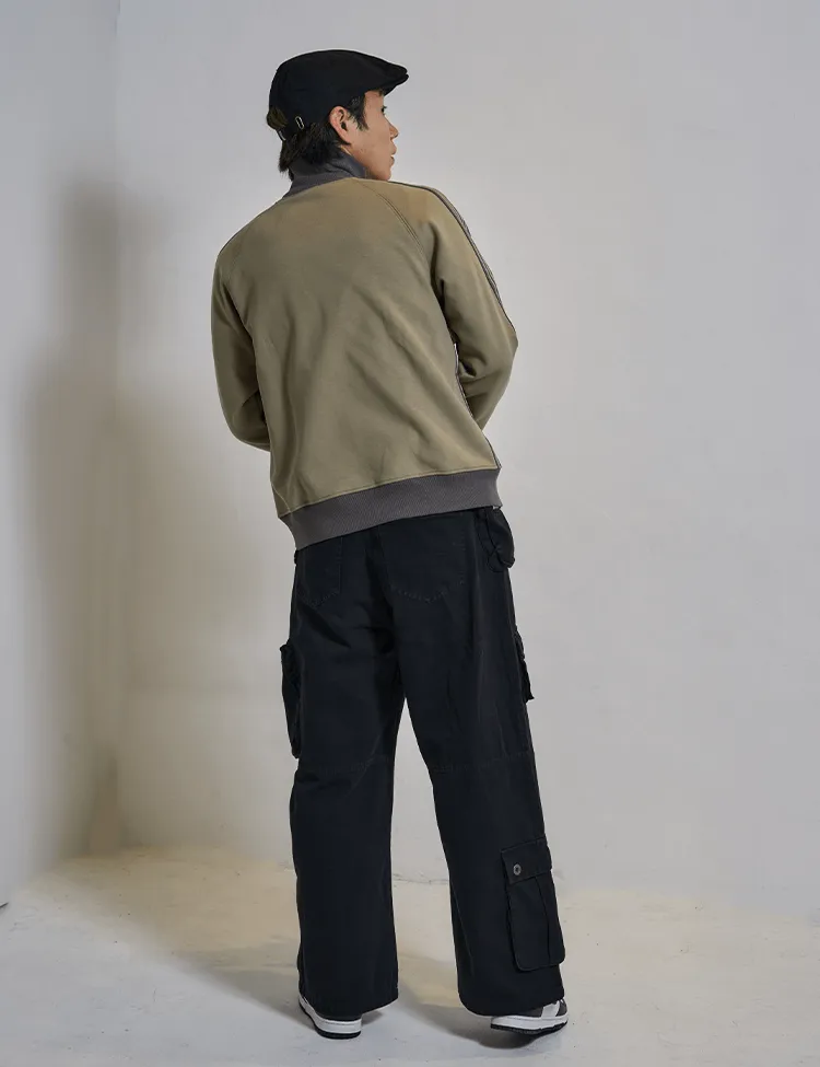 Double pocket track jacket