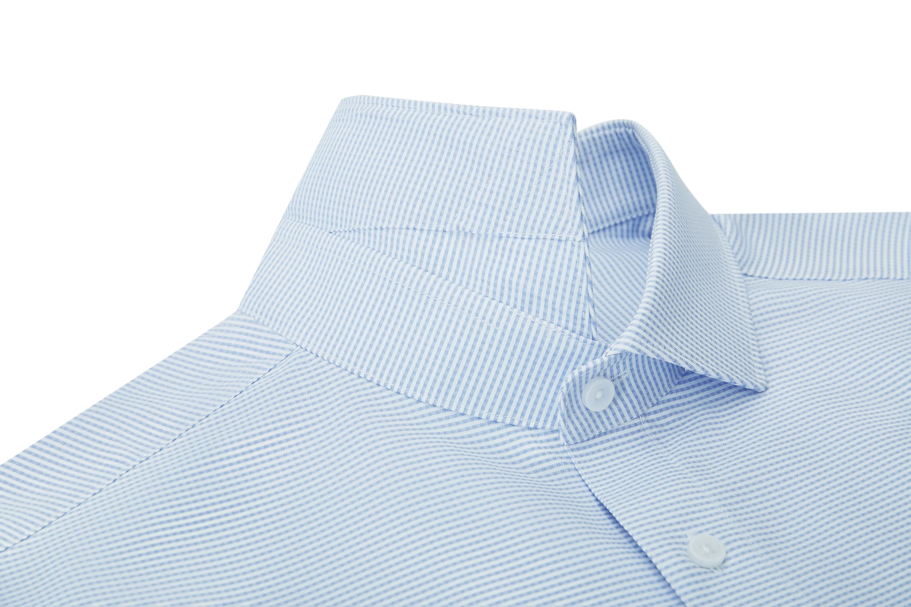 Dry Sweat-Wicking  Polyester Poplin Dress Shirt