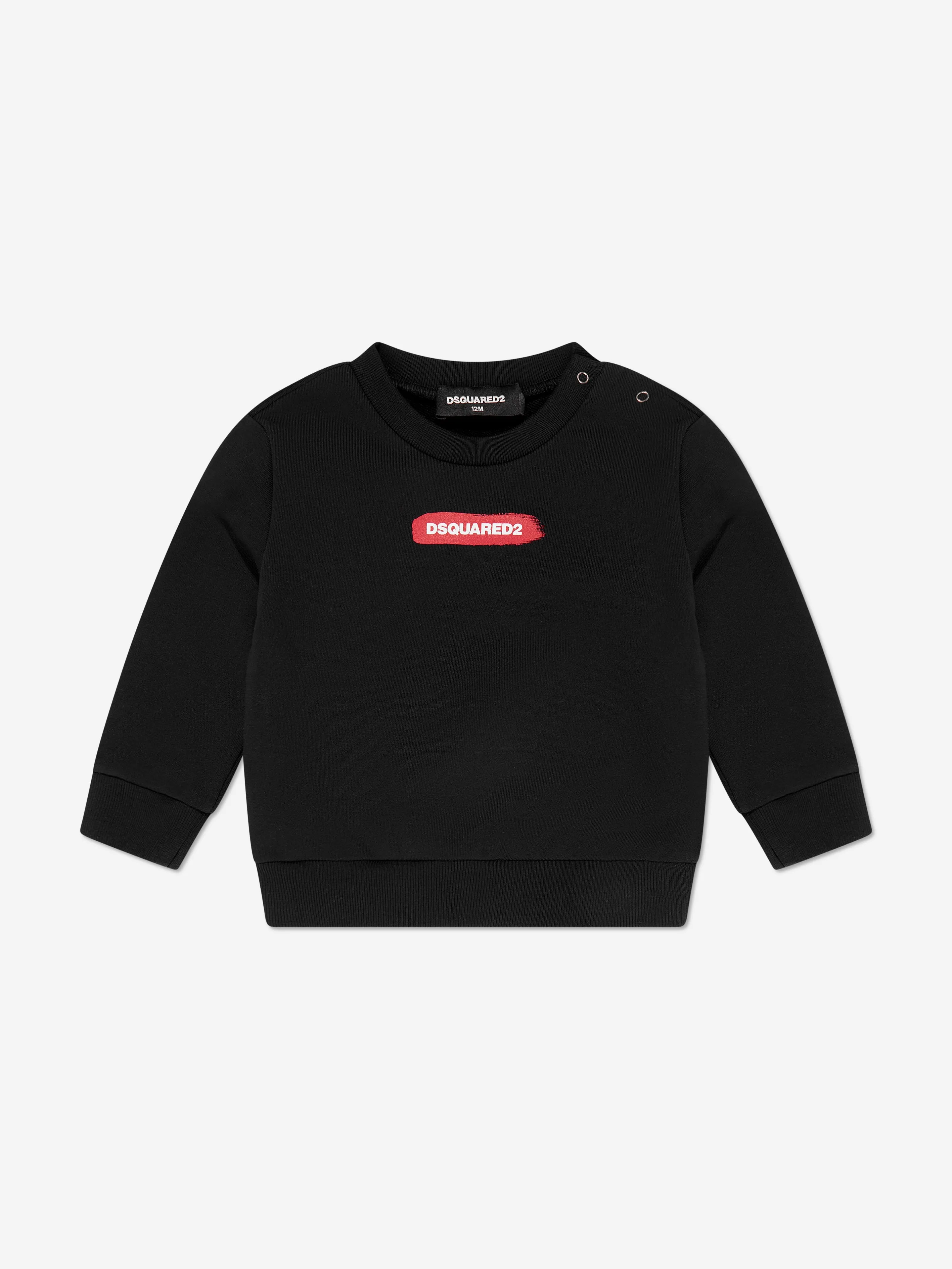 Dsquared2 Baby Logo Sweatshirtin Black