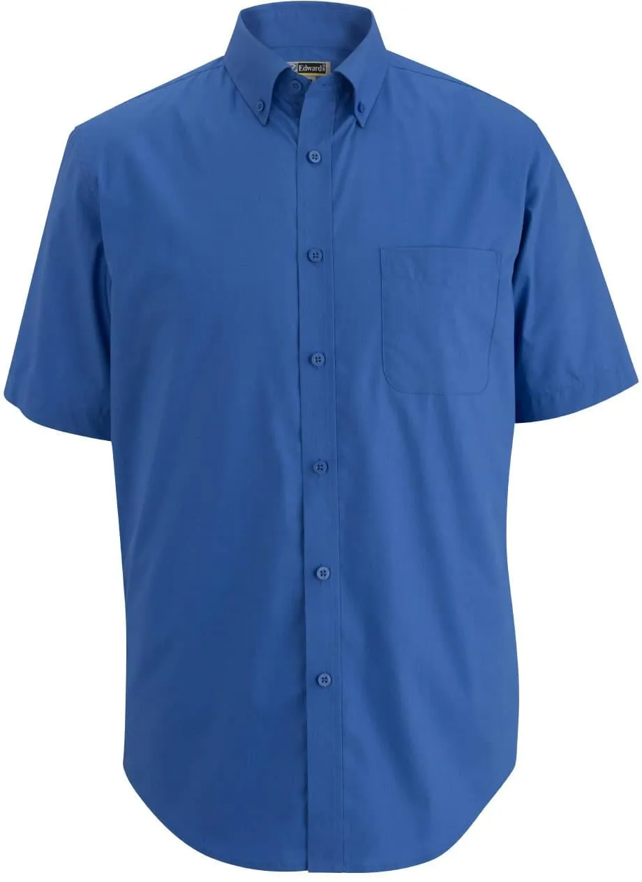 Edwards  Short Sleeve Stretch Poplin Shirt