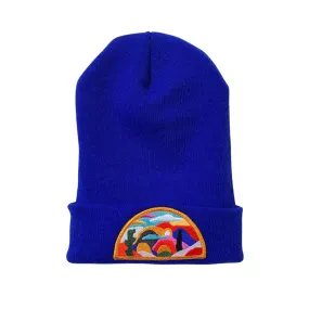 Embroidered Patch Beanies