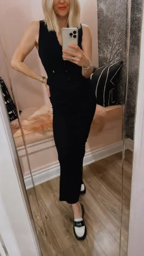 'Emma' Cashmere Maxi Skirt