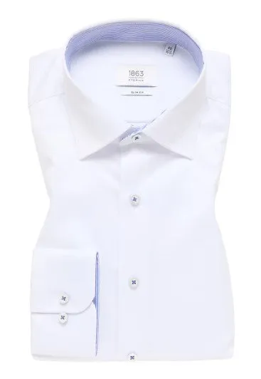 Eterna Slim Fit Luxury Shirt With Details