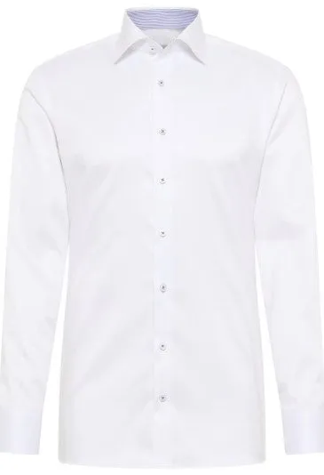 Eterna Slim Fit Luxury Shirt With Details