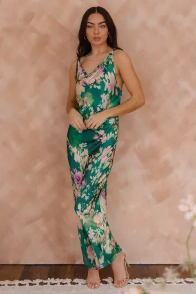 Fern Green Garden Slip Dress