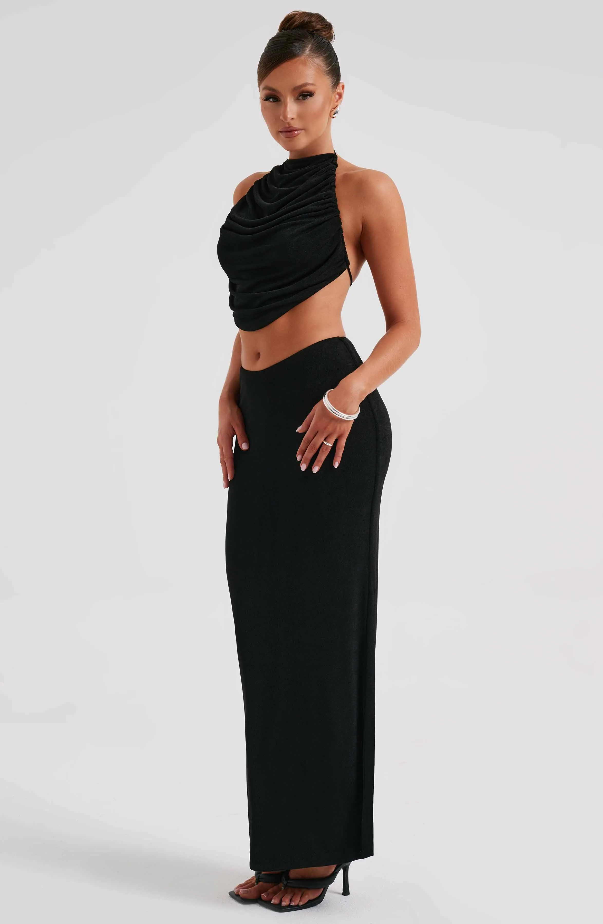 Fifi Maxi Skirt - Black