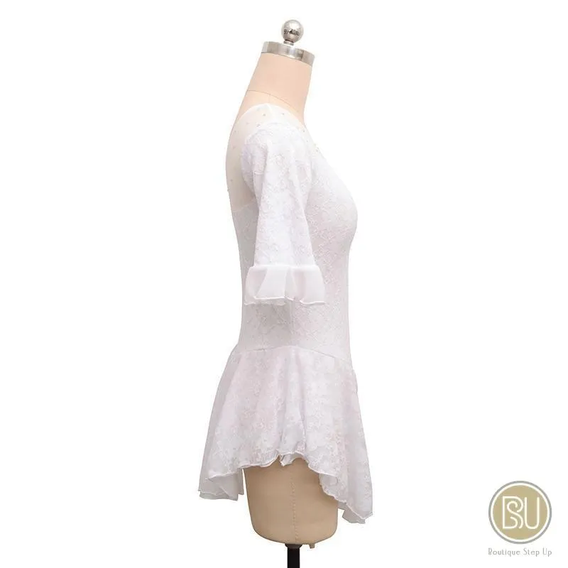 Figure Skating Dress Lined Lace, SU45124