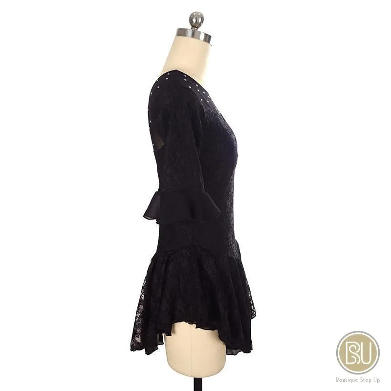 Figure Skating Dress Lined Lace, SU45124