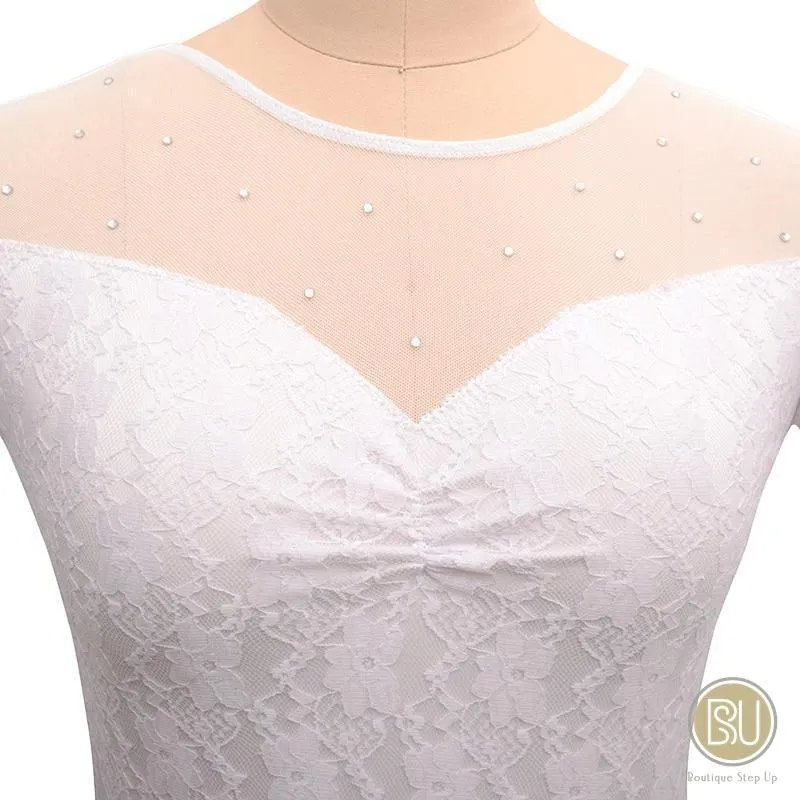Figure Skating Dress Lined Lace, SU45124