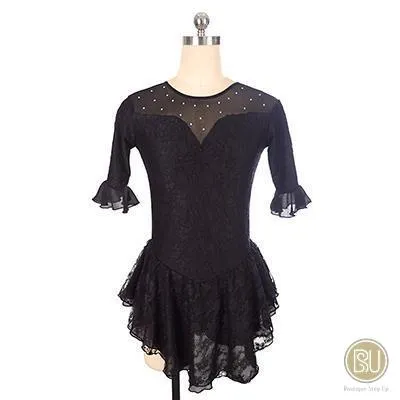Figure Skating Dress Lined Lace, SU45124