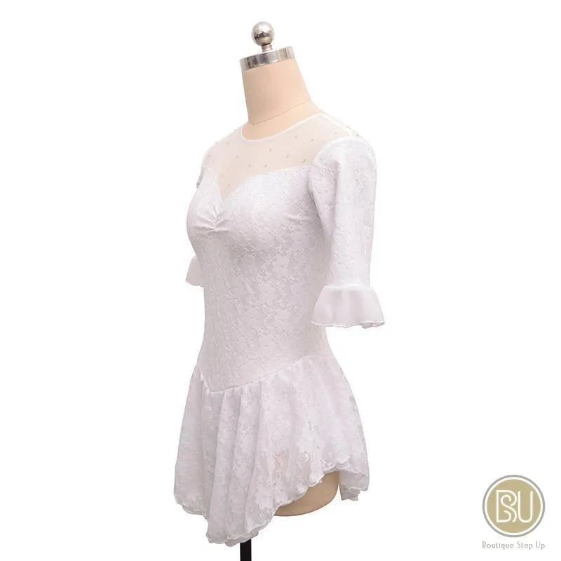 Figure Skating Dress Lined Lace, SU45124