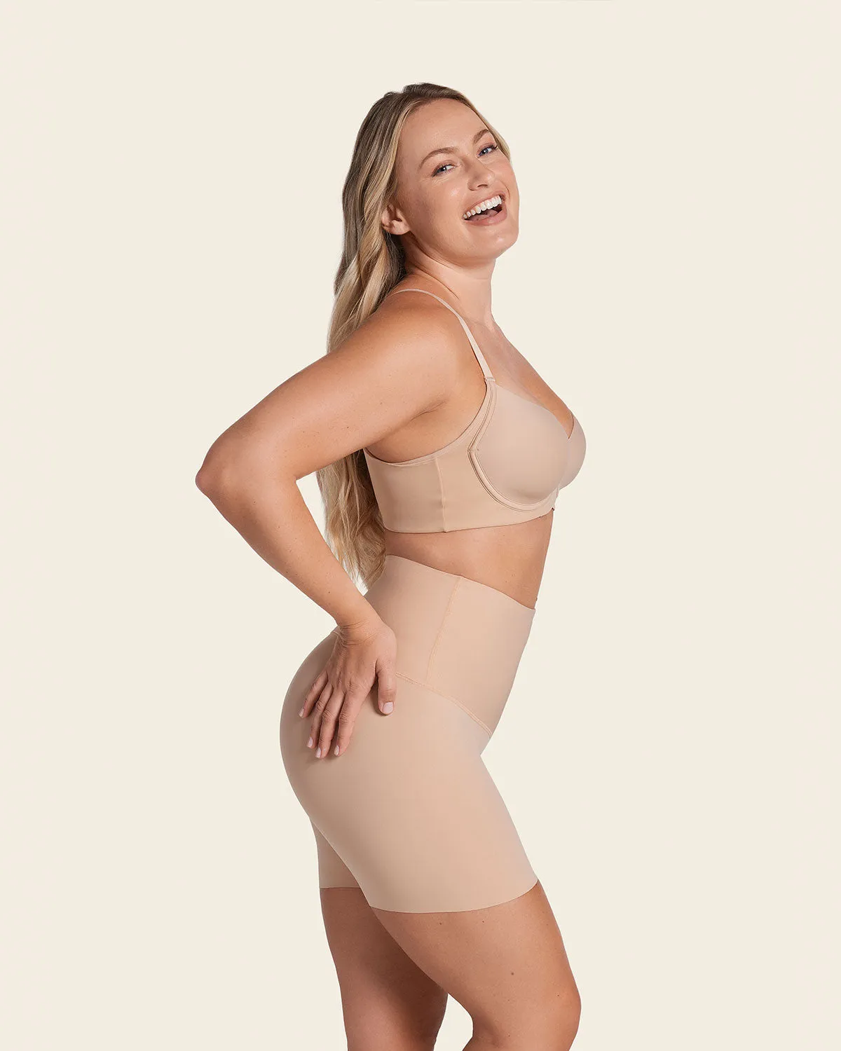 Firm High-Waisted Shaper Slip Short
