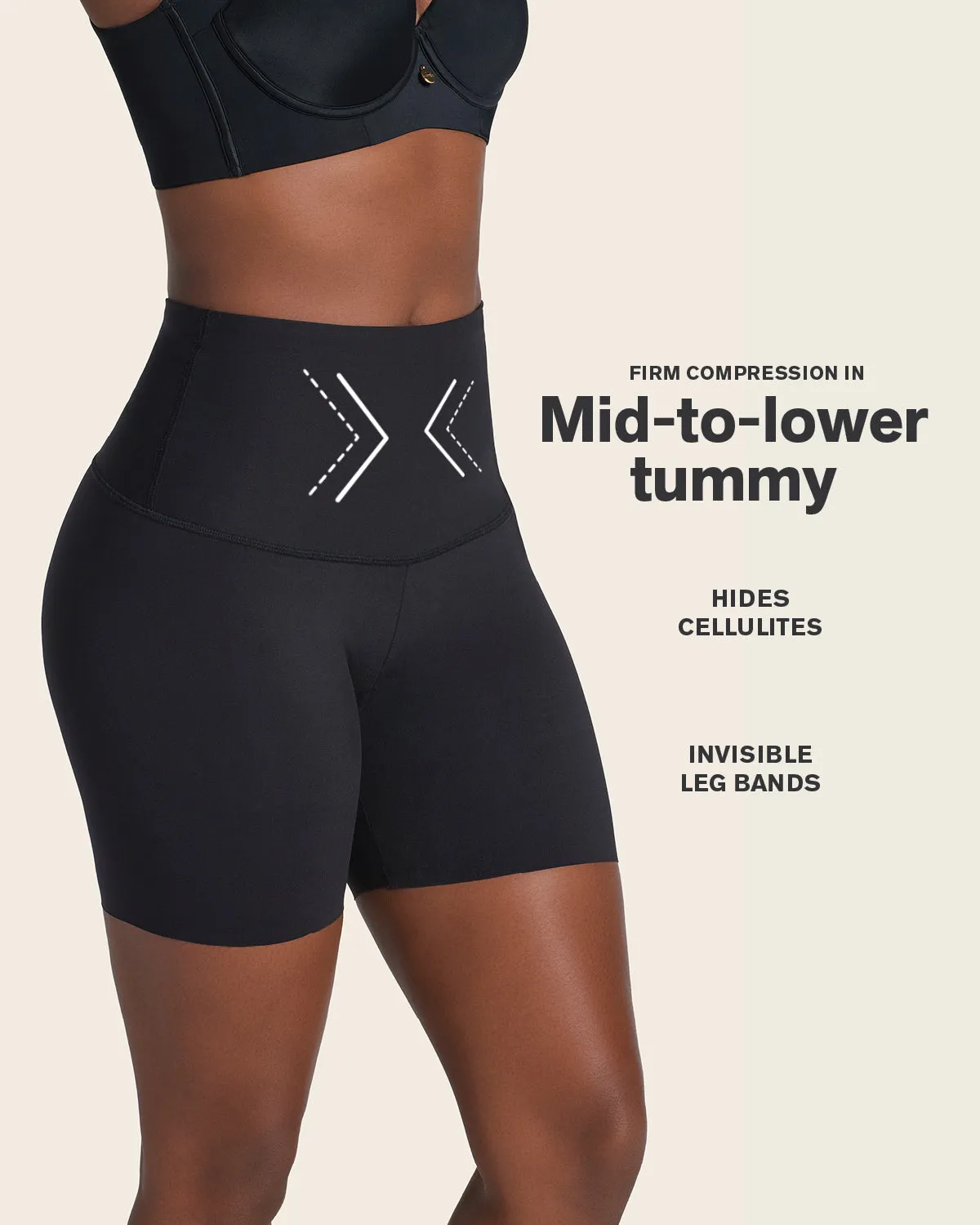 Firm High-Waisted Shaper Slip Short