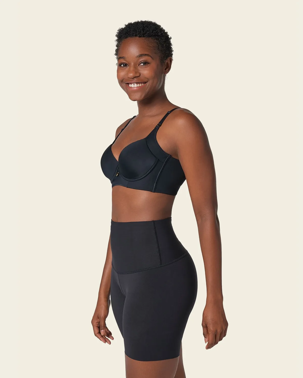 Firm High-Waisted Shaper Slip Short