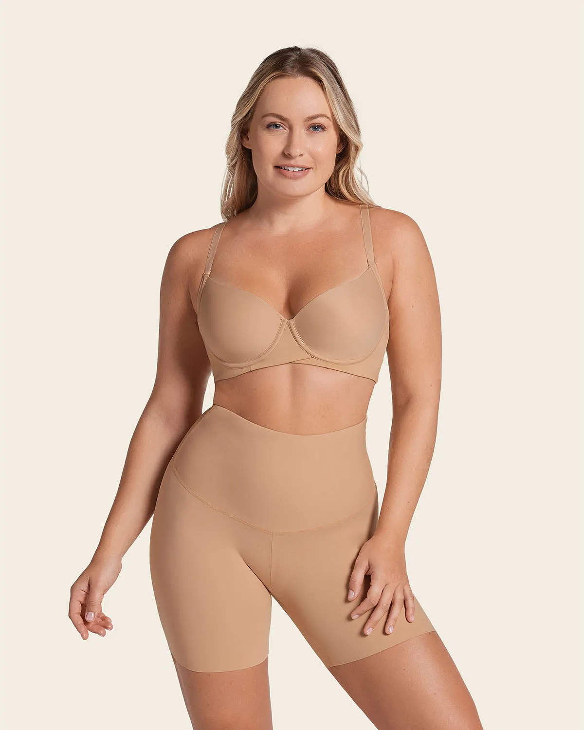 Firm High-Waisted Shaper Slip Short