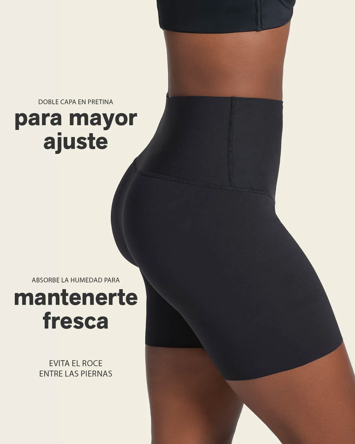 Firm High-Waisted Shaper Slip Short