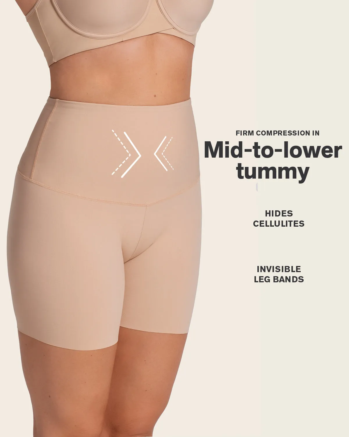 Firm High-Waisted Shaper Slip Short