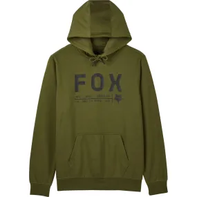 Fox Racing Non Stop Fleece Pullover Hoodie Olive Green