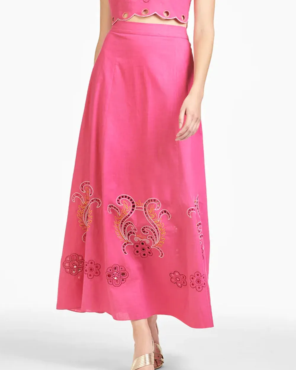 Fuchsia Colleen Skirt