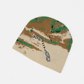 Fucking Awesome - Snowmen Skull Beanie - Brown