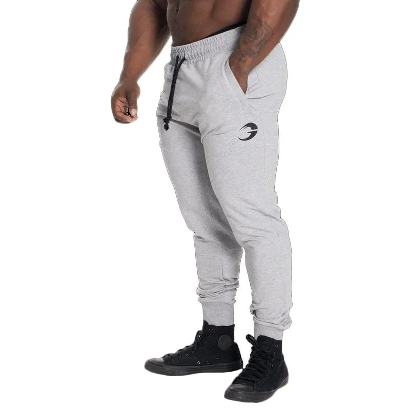 GASP Tapered Joggers - Light Grey Melange