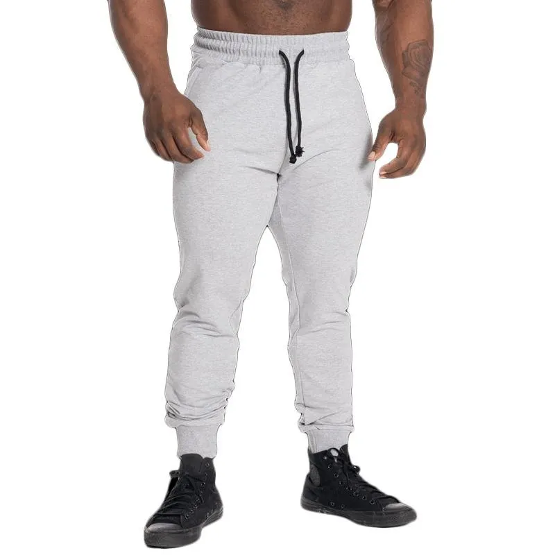 GASP Tapered Joggers - Light Grey Melange