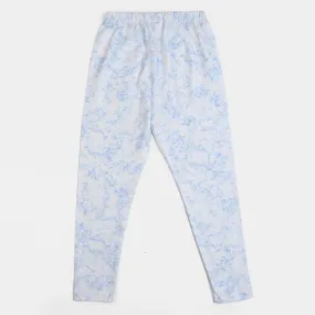 Girls Jersey Tights Tie Dye - Blue