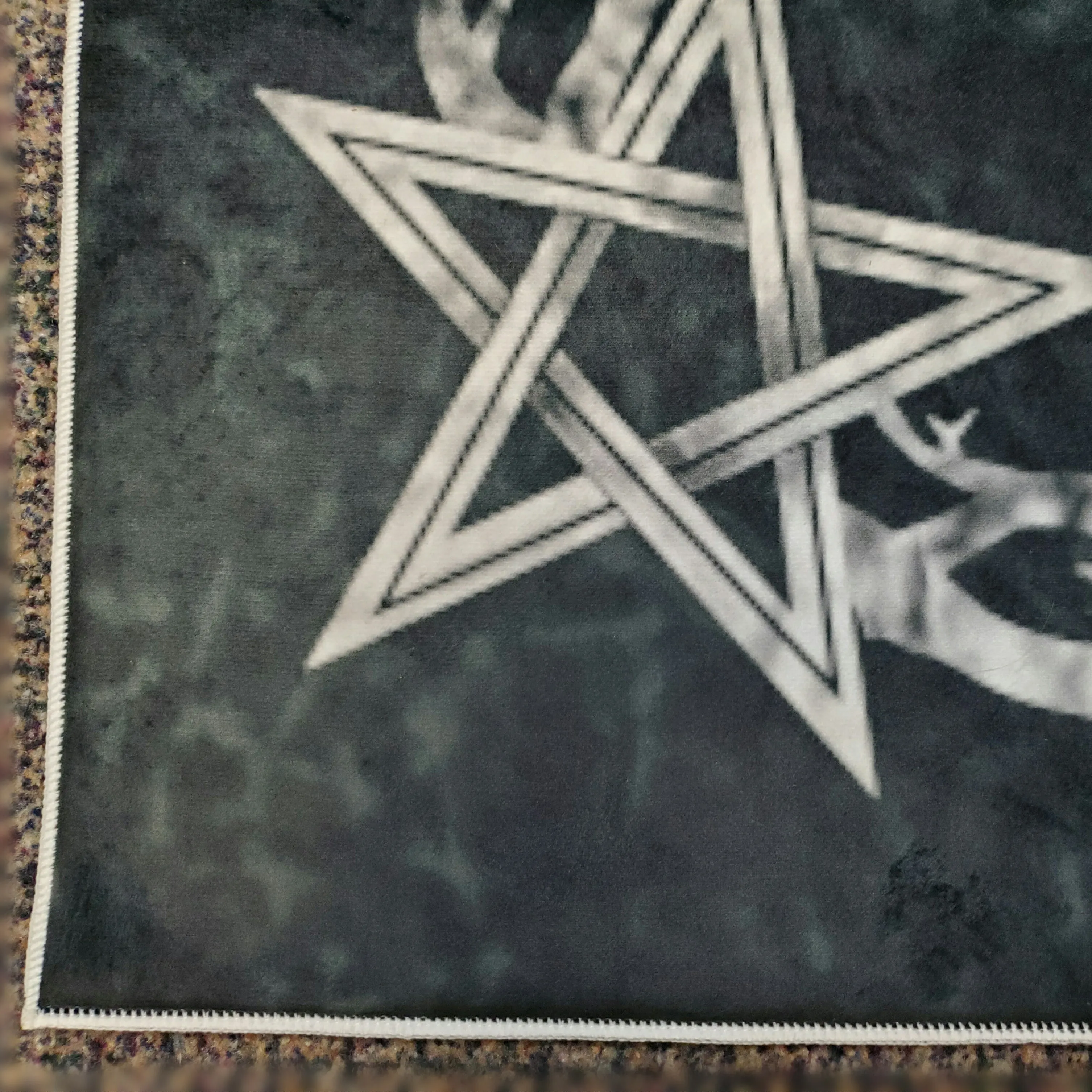 Goat Skull Area Rug
