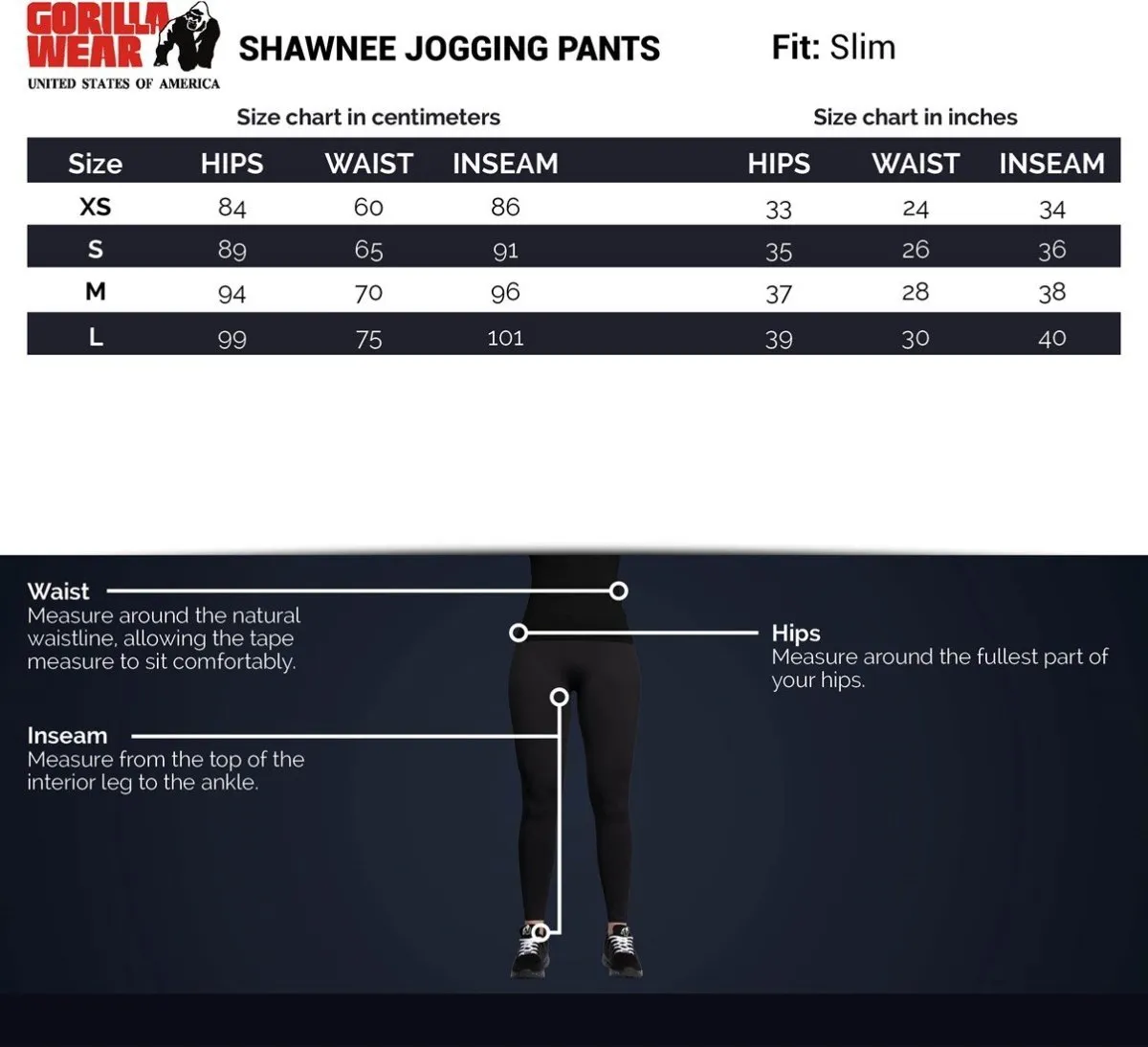 Gorilla Wear Shawnee Joggers - Mixed Grey