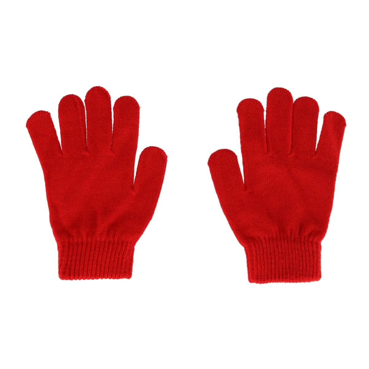 Grand Sierra Kids' 8-12 Striped 2-Piece Winter Beanie and Glove Set