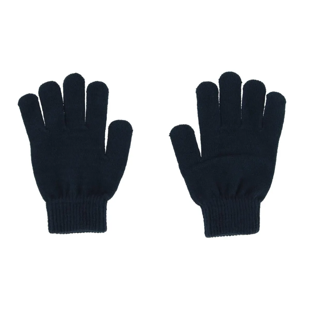 Grand Sierra Kids' 8-12 Striped 2-Piece Winter Beanie and Glove Set