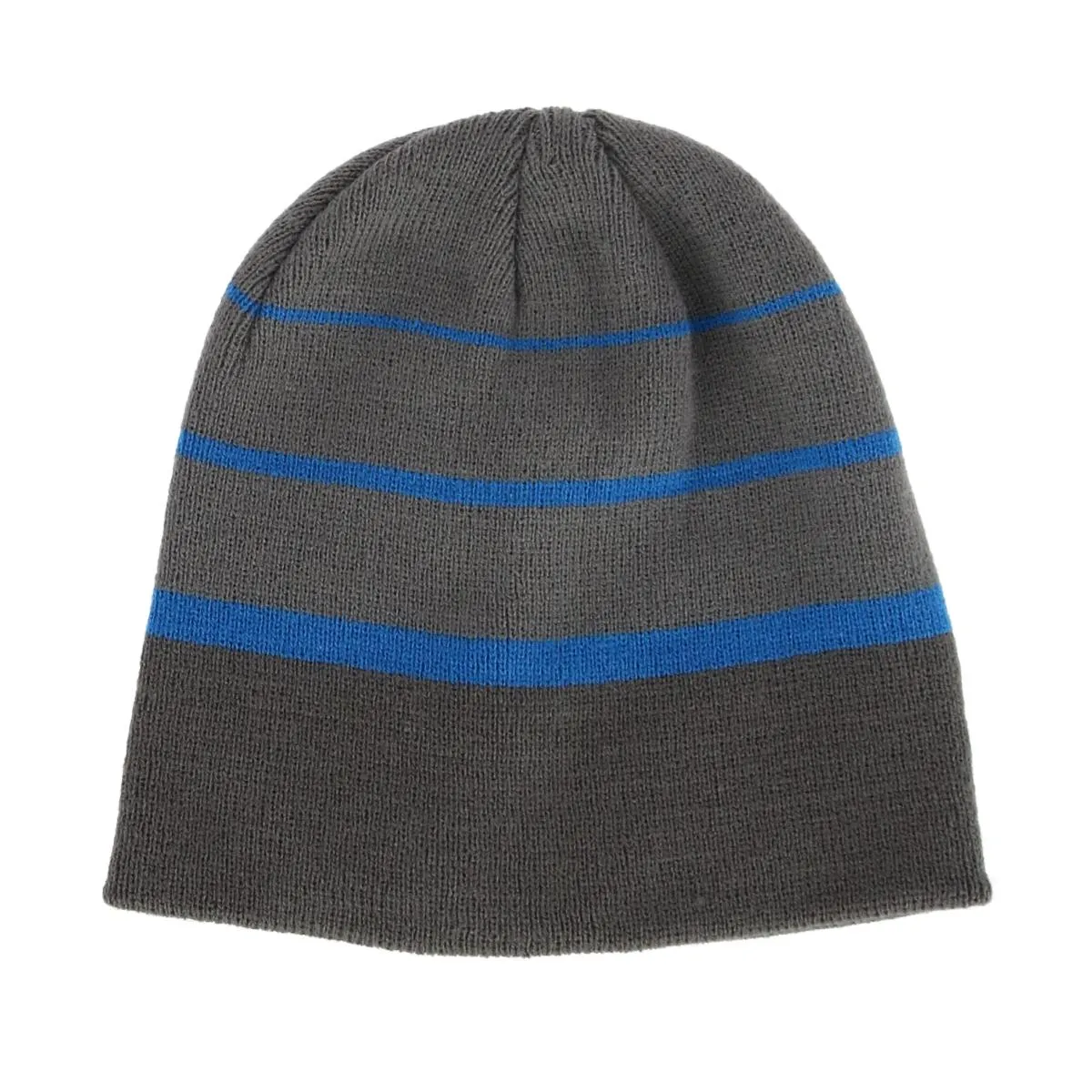 Grand Sierra Kids' 8-12 Striped 2-Piece Winter Beanie and Glove Set