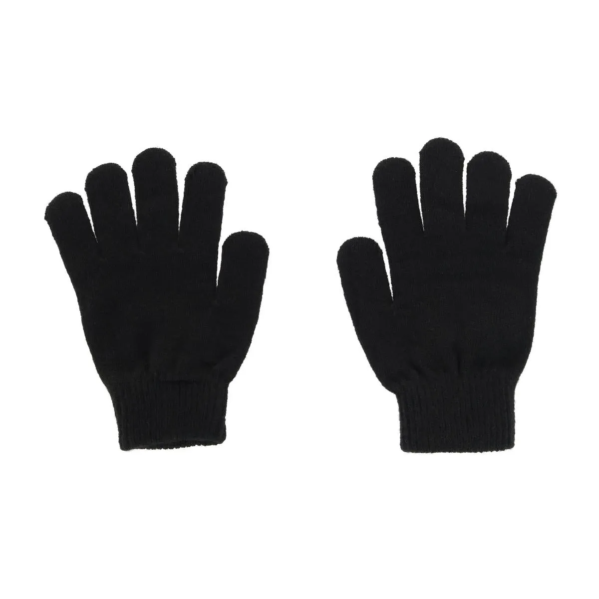 Grand Sierra Kids' 8-12 Striped 2-Piece Winter Beanie and Glove Set