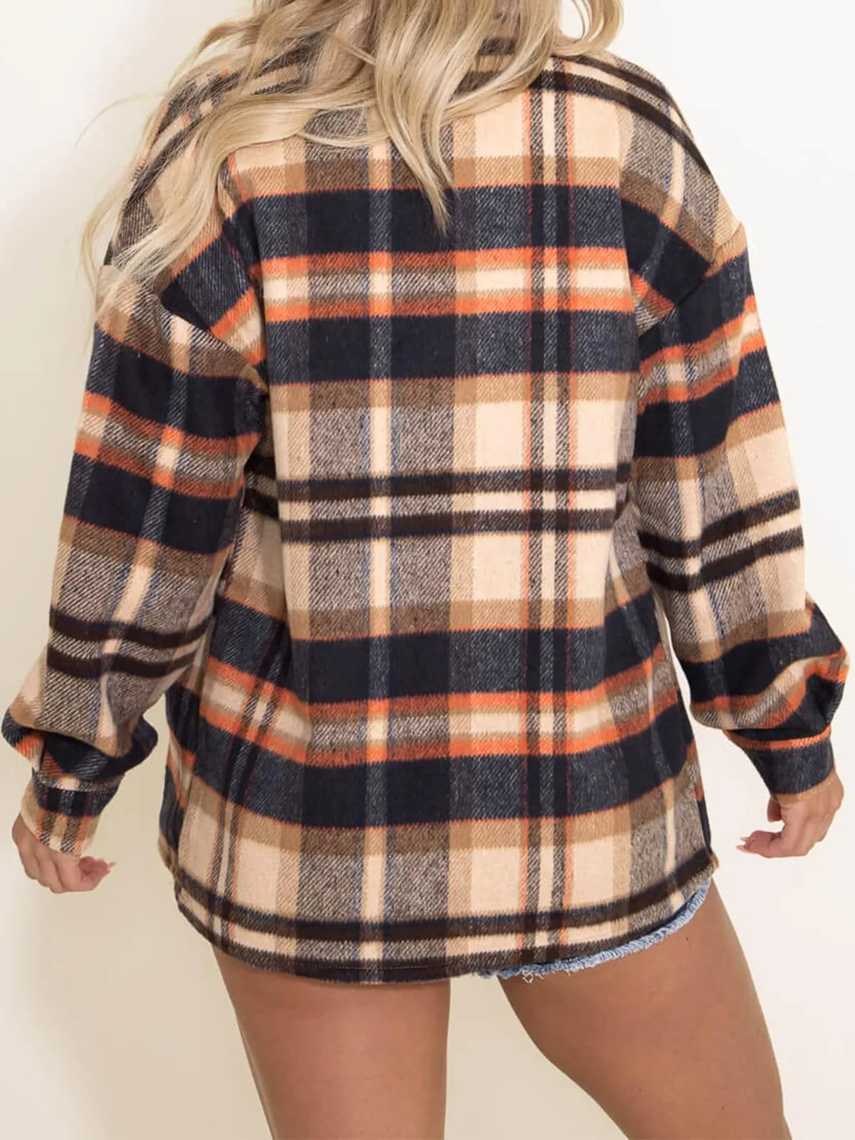 Hot Sale Women's Fall Flannel Plaid Button Down Shirts Jackets (BUY 2 FREE SHIPPING)