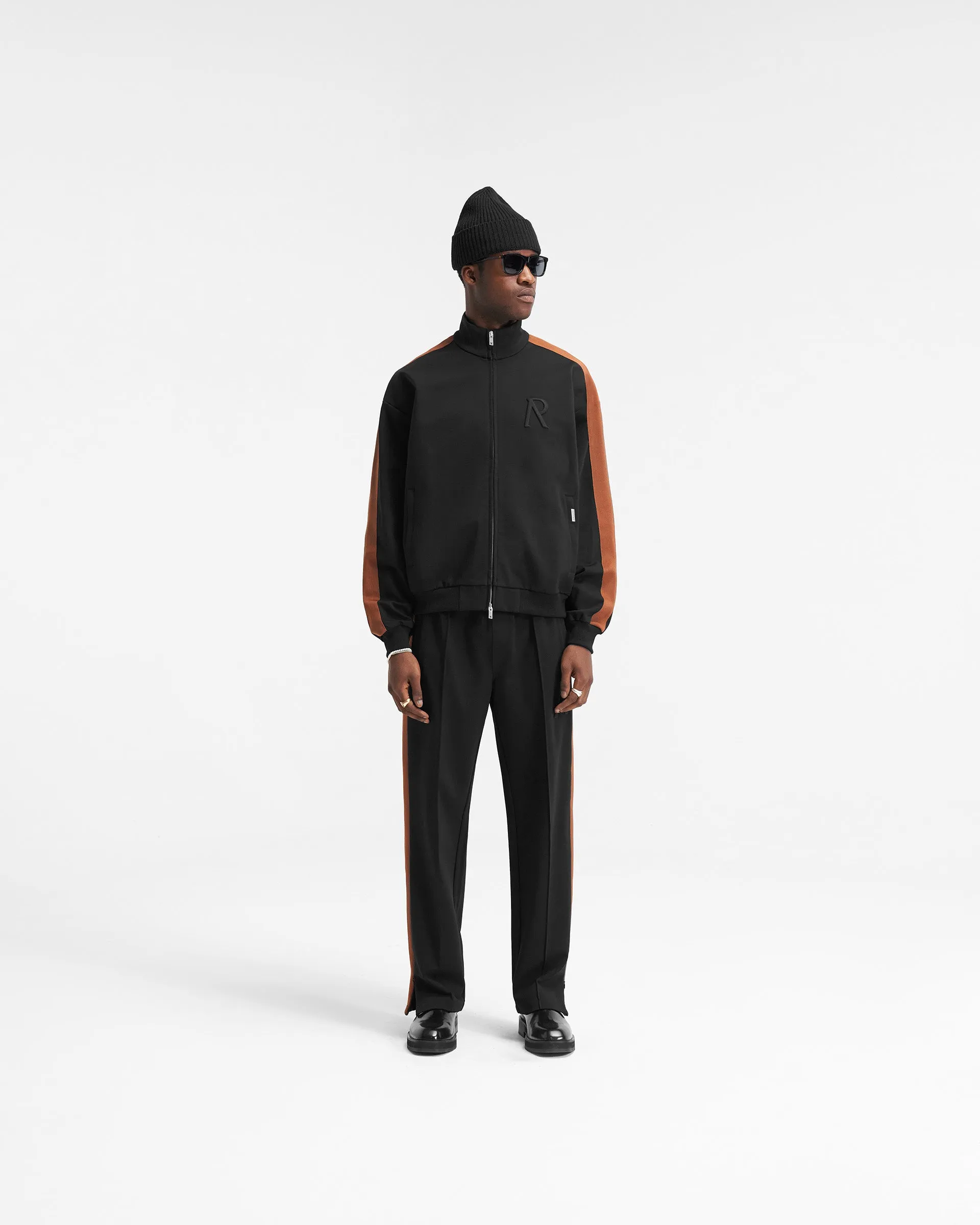 Initial Tracksuit Pant - Black