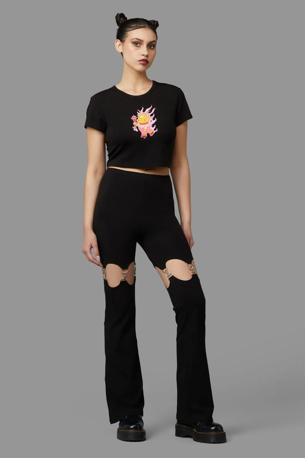 Jaywalker Cutout Pants