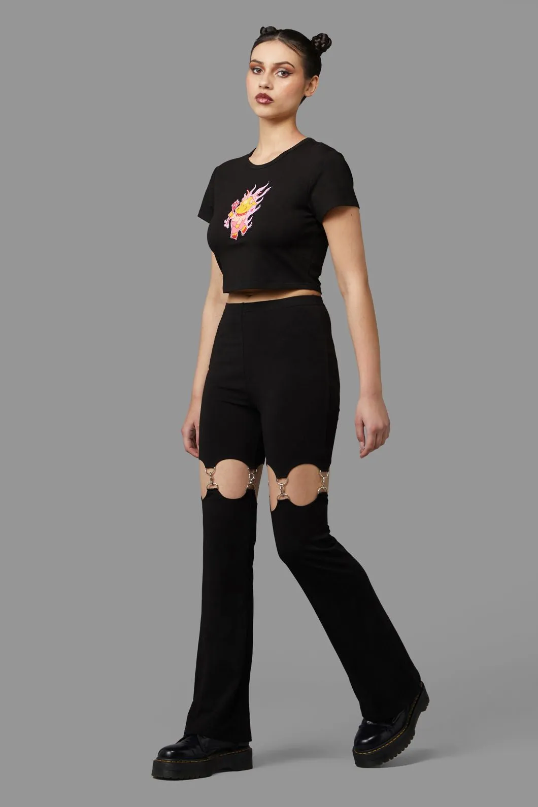 Jaywalker Cutout Pants