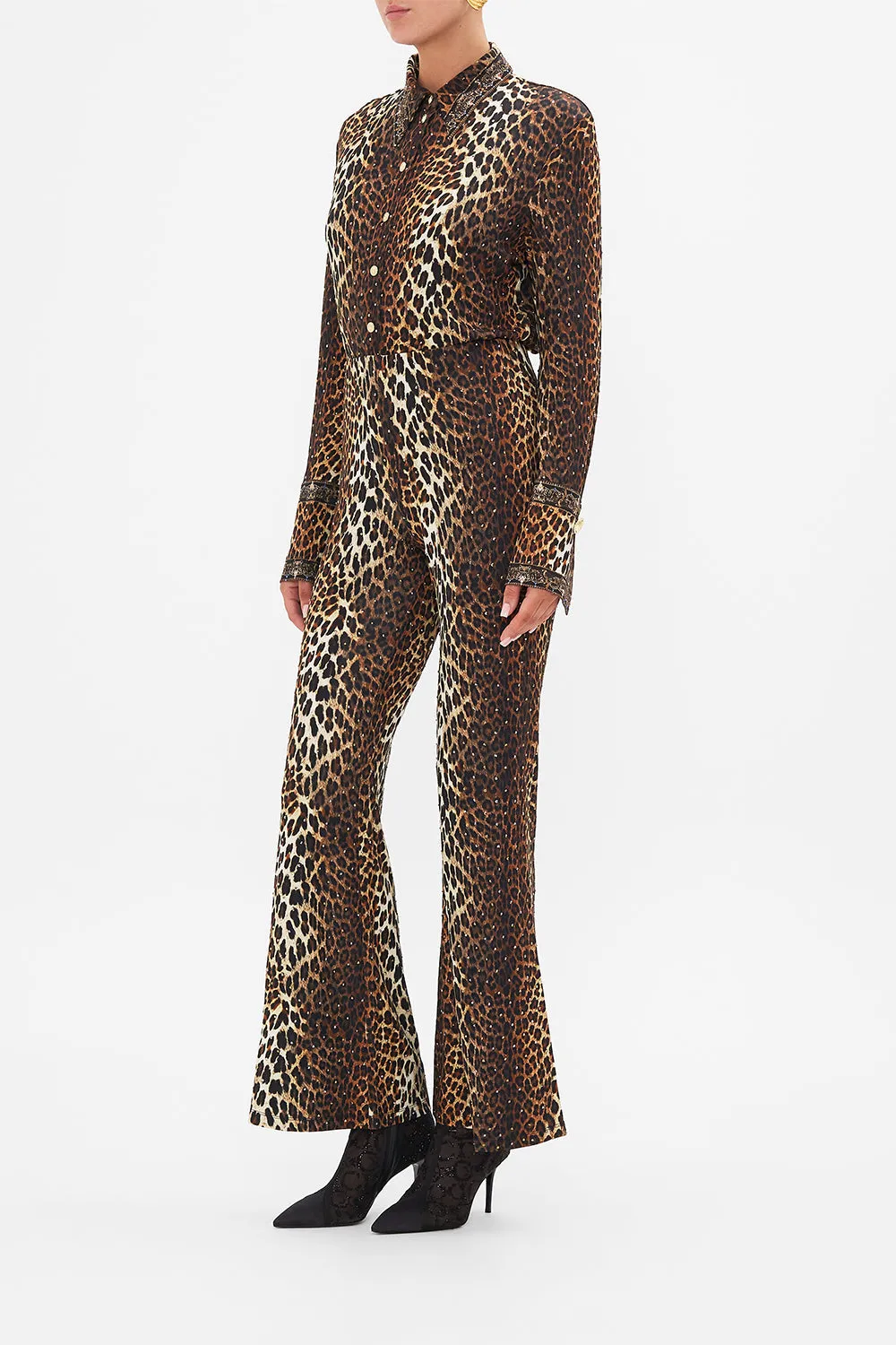 JERSEY FLARE PANT AMSTERGLAM