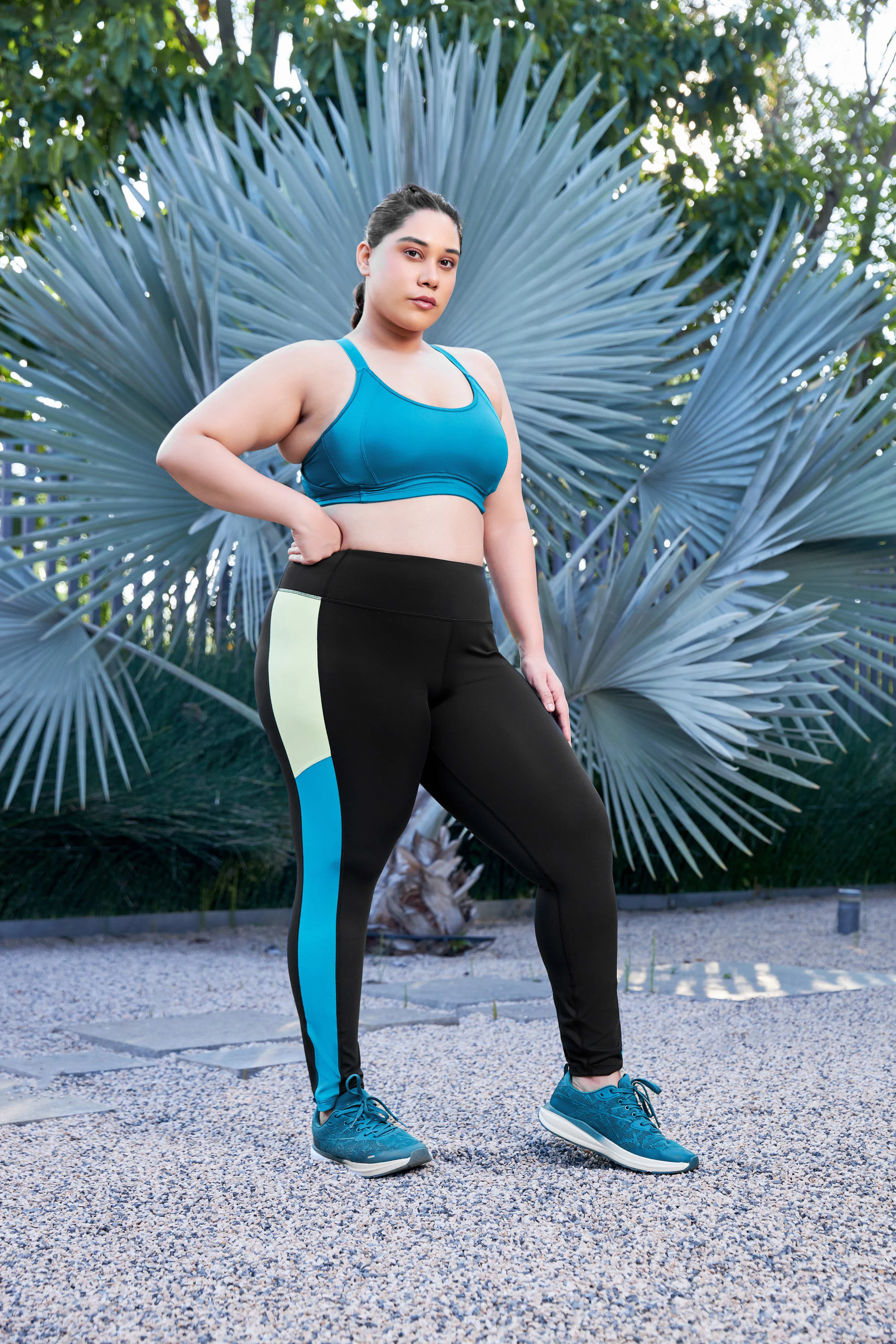 Jet Black Absolute Fit Tights